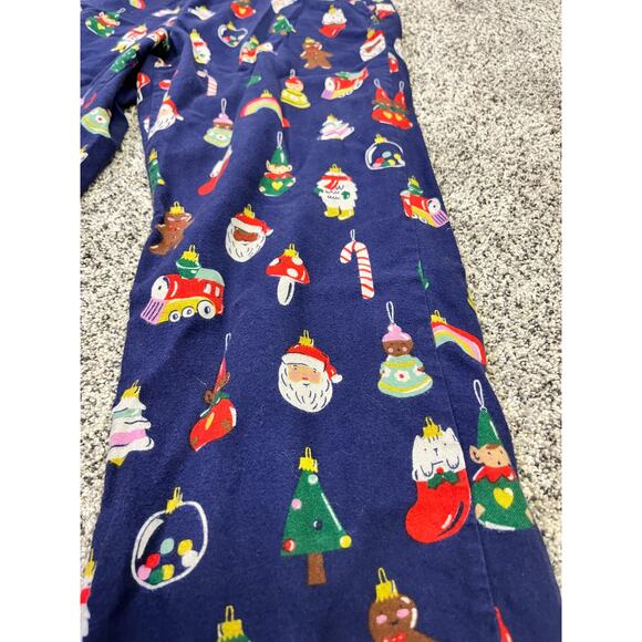 Hanna Andersson Women’s Christmas Holiday Pajama Pants Size L Heirloom Ornaments - Picture 3 of 9